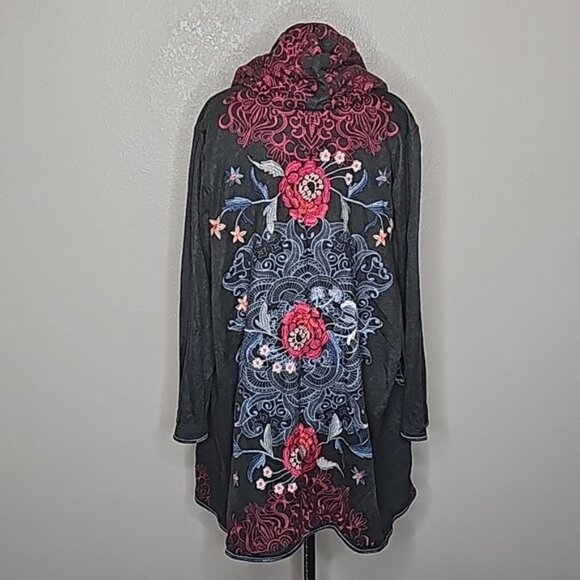 Johnny Was Bella Hooded Cardigan – new with tags - Picture 5 of 9